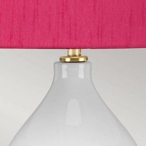 Elstead Lighting Isla ISLA-AB-TL-CRANBERRY Asztali lámpa 1x60 W/E27