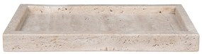 Kő dekoratív tálca 15x30,5 cm Travertine – House Nordic