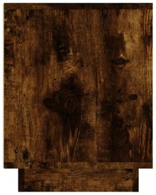 füstös tölgy színű szerelt fa TV-szekrény 102 x 35 x 45 cm