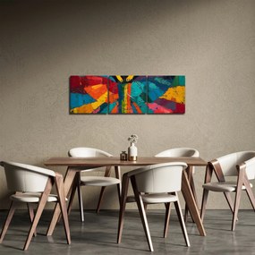 Kép - Festett angyal (órával) (90x30 cm)