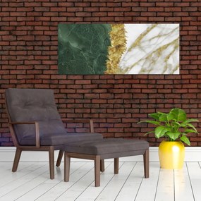 Kép - Zöld márvány N⁰1 (120x50 cm)