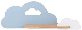 Candellux LED gyerekszoba fali lámpa CLOUD polccal LED/5W/230V kék-fehér CA0418