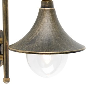 Okos kültéri fali lámpa antik arany IP44 WiFi-vel A60 - Daphne