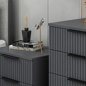 Kale Plus Anthracite éjjeliszekrény