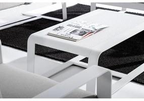 Alumínium kerti dohányzóasztal 62x105 cm Merrigan – Bizzotto