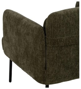 Zöld zsenília fotel Bind – Ixia