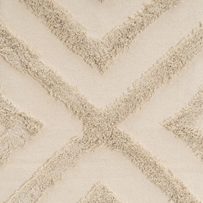 Krémszínű mosható pamut szőnyeg 50x80 cm – Casa Selección