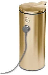 Aranyszínű rozsdamentes acél szappanadagoló 266 ml - simplehuman
