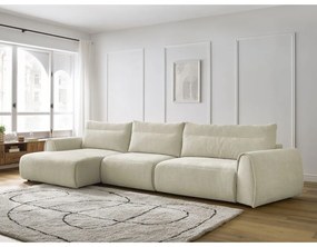 Bézs sarokkanapé Aden – Bobochic Paris