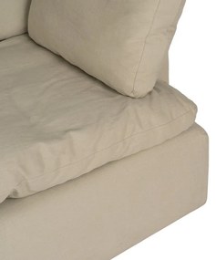 Bézs len kanapé 212 cm – Ixia