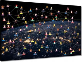 Festmények 120x80 Népesség világnapja