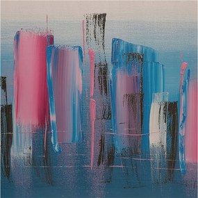 Fotótapéta Flizelin Fal a hálószobába Absztrakt csíkok 250x250 Ragasztó