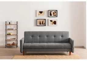 Kétszemélyes kanapé NARA – világosszürke