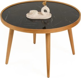 Polen 80 - Oak, Black Marble