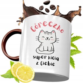 Bordó Bögre Lányának Születésnapi Ajándék fényképes nyomtatással