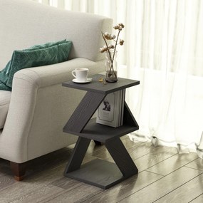 Kis asztal Albeni - Wood Black