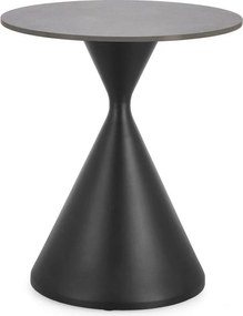 Kerek tárolóasztal márvány dekoros asztallappal ø 50 cm Joona – Bizzotto