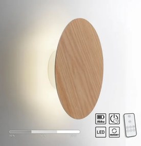 Paul Neuhaus 8153-79 - LED Dimmelhető fali lámpa PUNTUA LED/1,3W/3,7V + távirányító