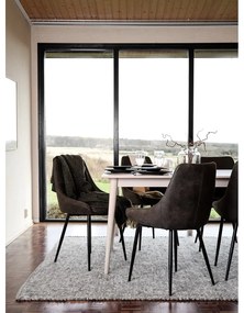 Tölgyfa bővíthető étkezőasztal 180x90 cm Tyler - Rowico