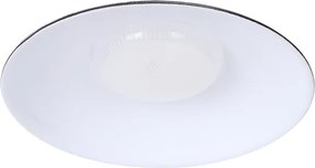 Aigostar - LED napelemes függeszték LED/35W/12V 3000 mAh 6500K átm. 15 cm