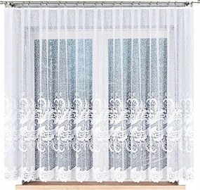 Iwona mintás 049312 méret 400x160cm jacquard függöny, egyenes (szegélyekkel)