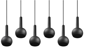 Fekete függőlámpa Ciliana – CINQUE