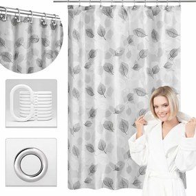 Zuhanyfüggöny 180X180 cm fürdőszoba kád zuhany kerekek