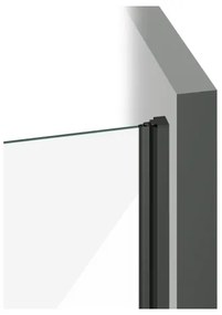 Ravak X0VVGC300Z1 - COOL zuhanyajtó 120x195 cm fekete