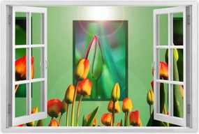 Poszterek 90x60 Tulipánok Virágok