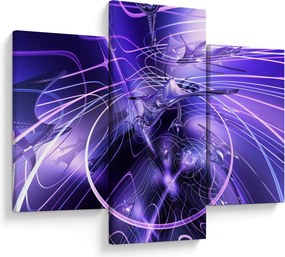 A technikai absztrakció képe (90x60 cm)