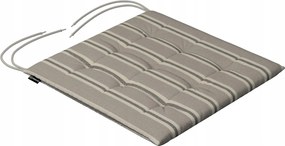 Károly székpárna 40x40 bézs-barna csíkos