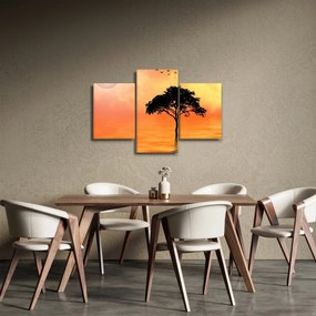 Kép egy fáról naplementekor (90x60 cm)
