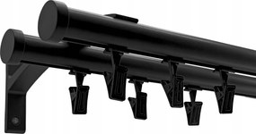 Apartman Sínkarnis Alu 20+20 mm Fekete 120 cm béka