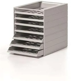 DURABLE Irattároló, műanyag, 7 fiókos, DURABLE "Idealbox basic 7"...