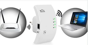 WLAN WIFI repeater, Wifi jelerősítő jelismétlő konnektorba RAM-MD394