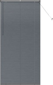 vidaXL Zsalugáter Redőnyök Sötétszürke 220 x 100 cm Alumínium