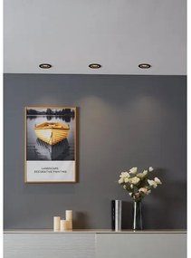 Eglo 900764 - LED RGBW Dimmelhető fügesztett mennyezeti lámpa CAROSSO-Z 4,7W/230V fekete