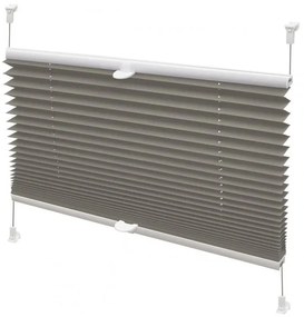 Antracitszürke roló 97x150 cm Plisé Verona Termo – Gardinia