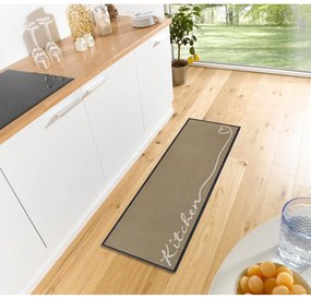Kitchen bézs futószőnyeg, 50 x 150 cm - Zala Living