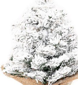 Tiga havas karácsonyfa jutában, 30 cm, 30 cm