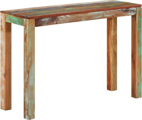 vidaXL tömör újrahasznosított fa tálalóasztal 110 x 35 x 76 cm