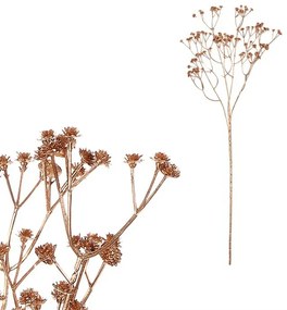 Gypsophila ágak virágokkal, 3 db, arany, 63 cm