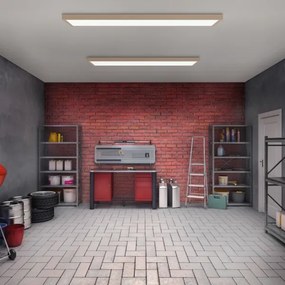 Brilagi-LED fürdőszobai mennyezeti lámpatest FRAME LED/50W/230V 120x30 cm IP44 bézs