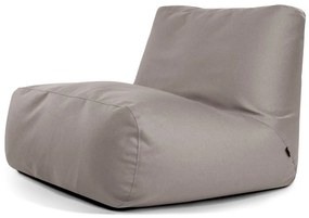 Szürkésbézs babzsákfotel Tube 100 – SLOWDOWN