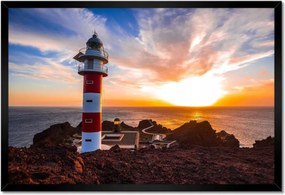 Poszterek keretben 60x40 Punta Teno világítótorony