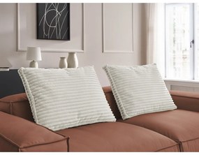 Sötétbarna bőrutánzat kanapé 260 cm Boheme – Bobochic Paris