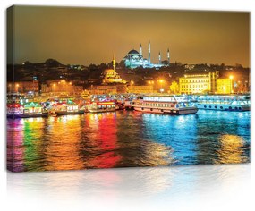 Isztambul, vászonkép, 60x40 cm méretben