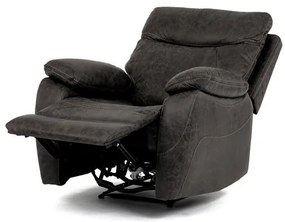 Barna Vintage Szövet Elektromos Vezeték Nélküli Relax Fotel. TV-4094 COF3