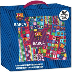FC Barcelona Barca színező és matrica szett