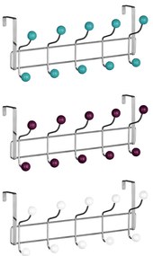 Mentazöld-ezüstszínű fém ajtófogas 41 cm – Premier Housewares